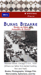 Mobile Screenshot of burnsbizarre.com